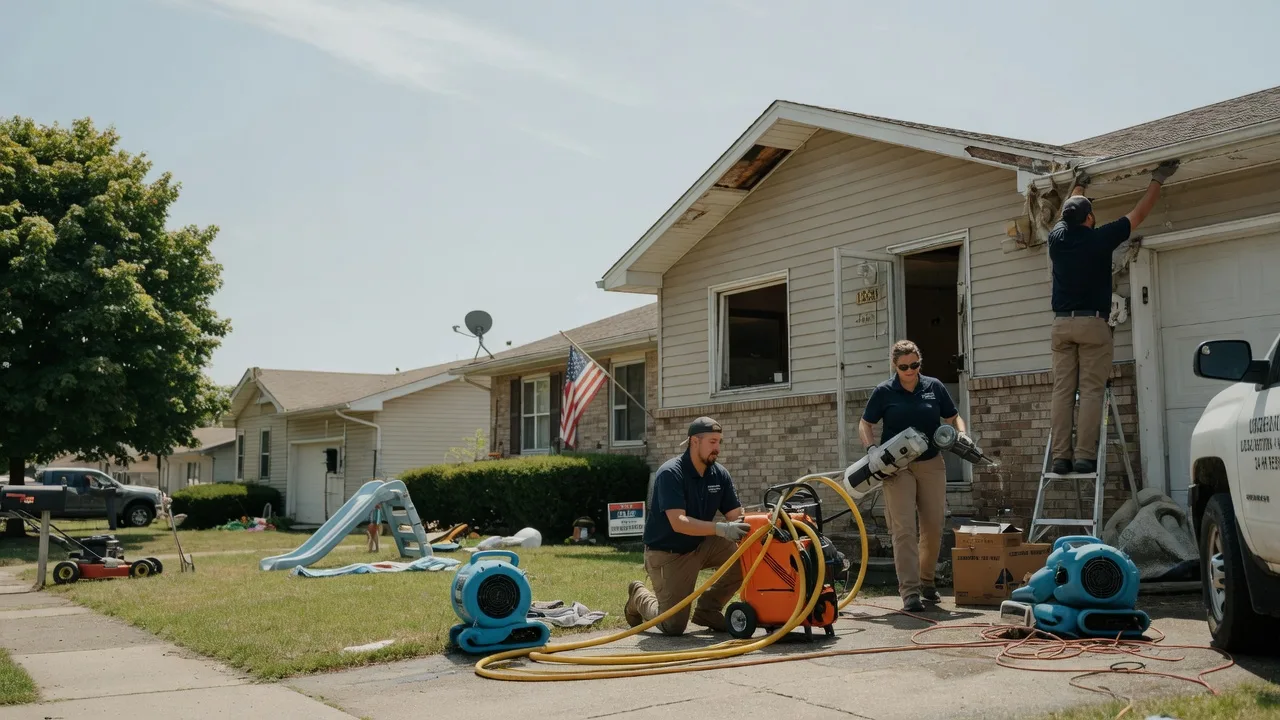 Water Damage Restoration in Thompson, OH near me
